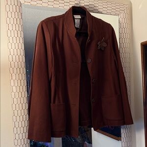 White Stag Dark Brown Women's Blazer